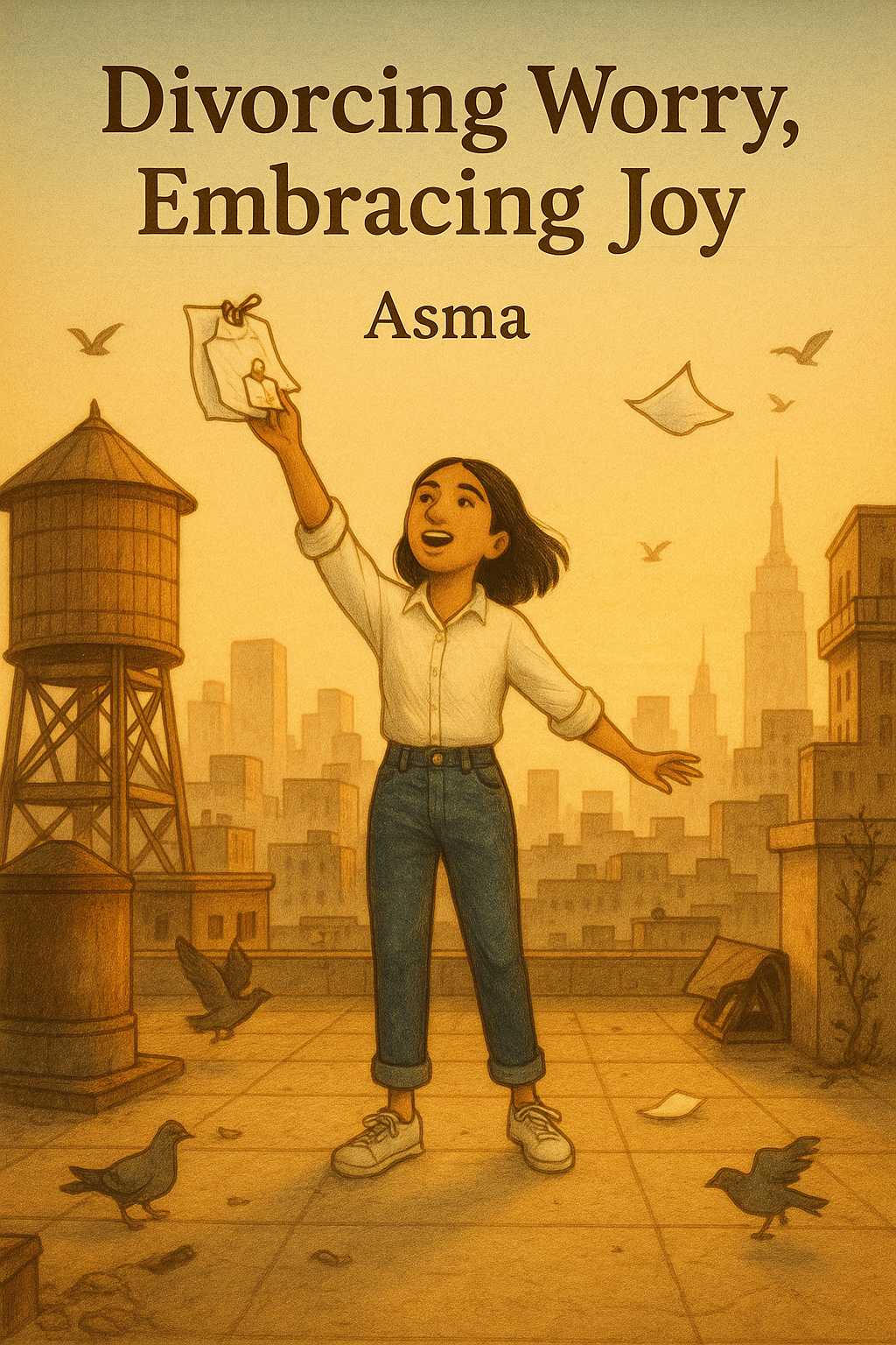 Divorcing Worry, Embracing Joy — By AlsonAI